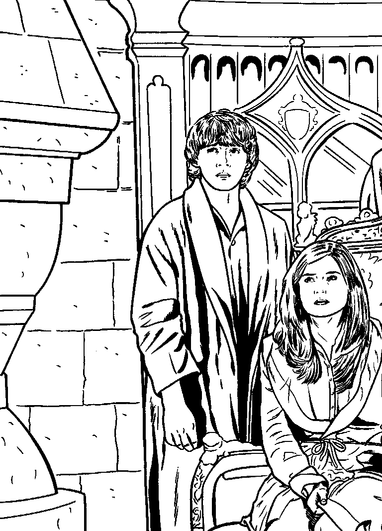 Kids-n-fun.com | Coloring page Harry Potter and the Order of the ...
